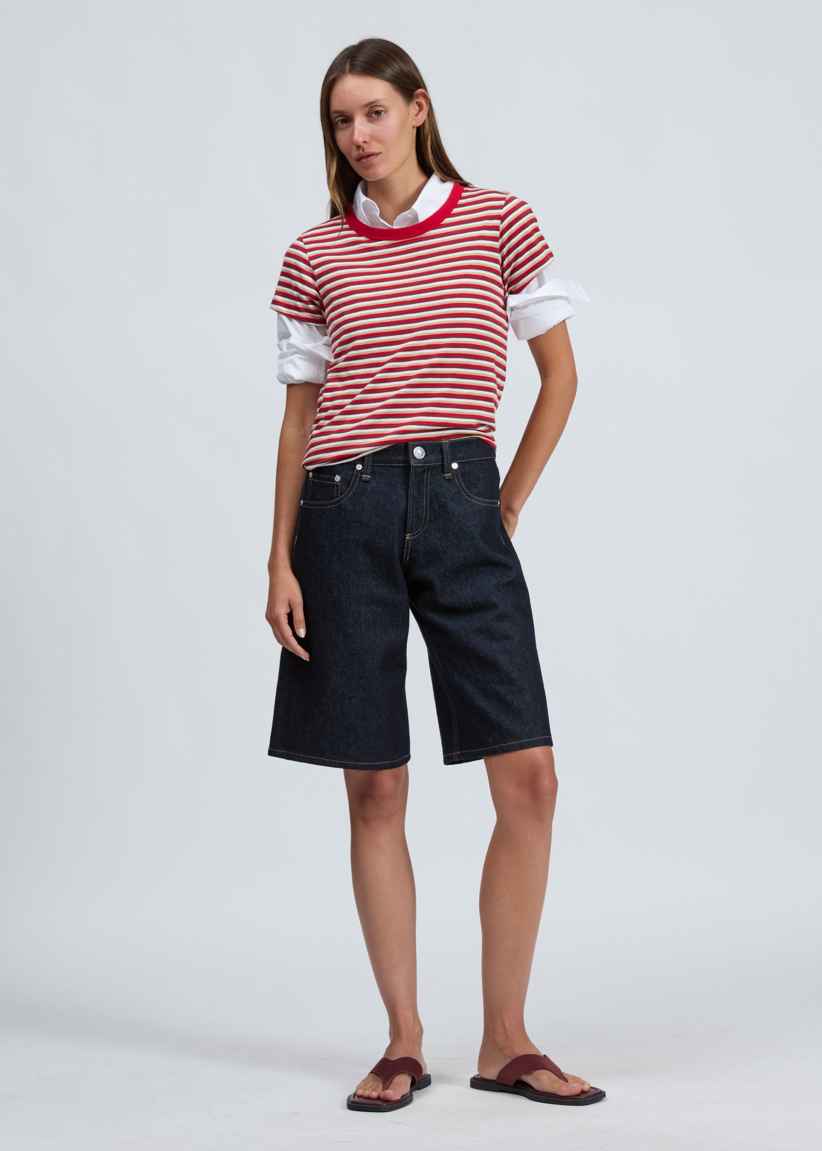 The Slub Striped Tee